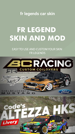 FR Legends Car Skin Screenshot 2