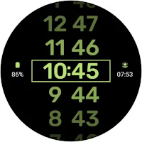 Linear - Digital  Watchface