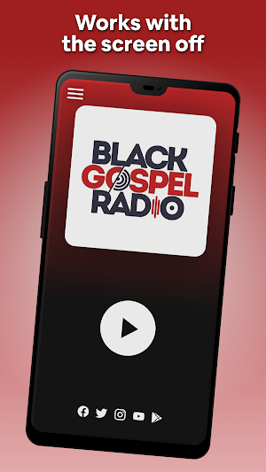 Black Gospel Radio Screenshot 2