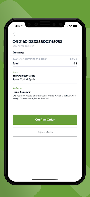 XLGrocery Deliveryboy Screenshot 1