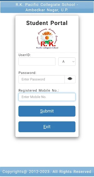 R.K. Pacific Collegiate School Screenshot 1