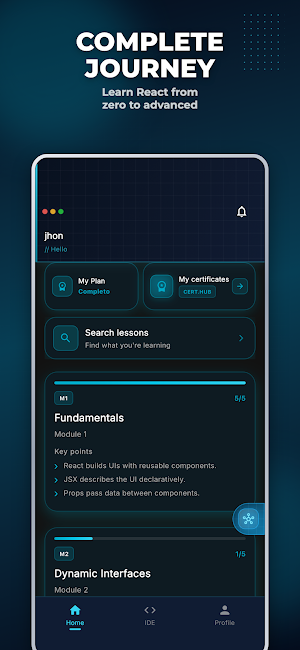 Learning React Screenshot 0