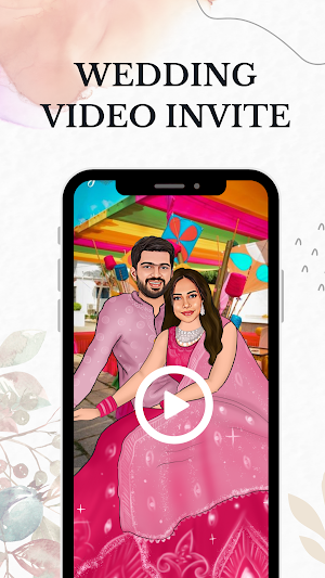 Wedding Video Invitation Maker Screenshot 0