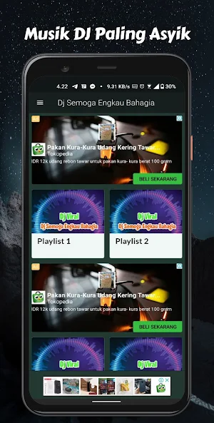 Dj Semoga Engkau Bahagia Remix Screenshot 0