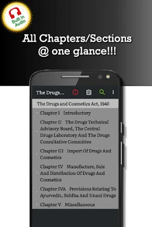 Drugs and Cosmetics Act 1940 Screenshot 0