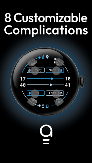 AD TimeLine - Watch Face Screenshot 1