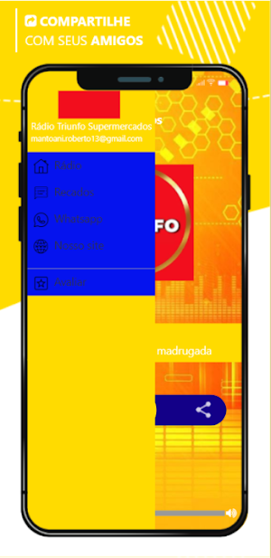Rádio Triunfo Supermercados Screenshot 3