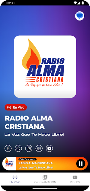 Radio Alma Cristiana Screenshot 1