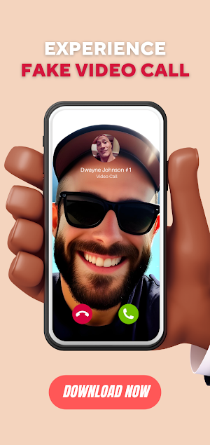 Dwayne Johnson Fake Video Call Screenshot 2