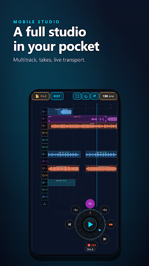 Audio Launch - Mobile DAW Screenshot 0