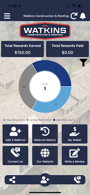 Watkins Construction & Roofing Screenshot 1