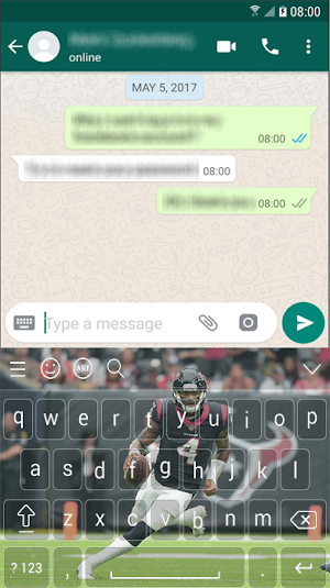 Deshaun Watson Texans Keyboard NFL 2020 4r Lovers Screenshot 3