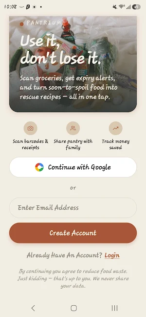 Pantrium Screenshot 1