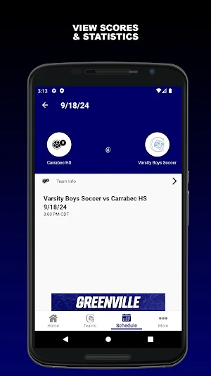 GCS Athletics Screenshot 2