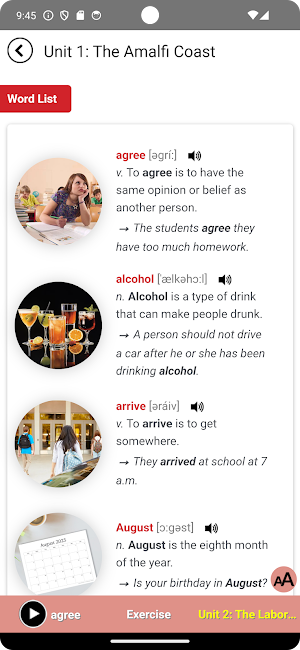 4K EE Words 1 - 2nd Edition Screenshot 1
