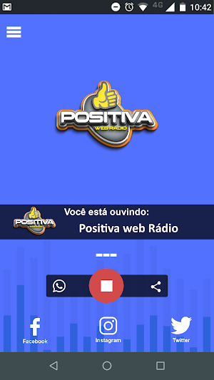 Web Rádio Positiva Screenshot 0