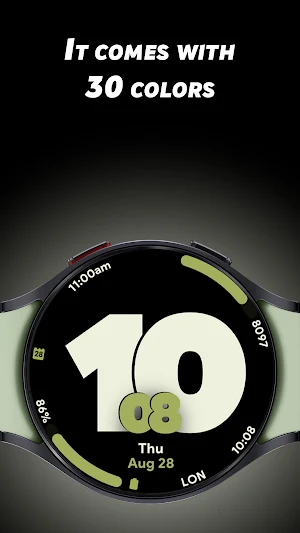 Ultra Time 2 - Watch face Screenshot 1