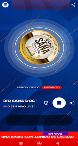 Radio Sana Doctrina Screenshot 0