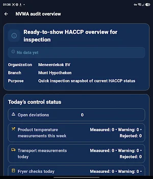 MyChef FoodSafety Screenshot 2