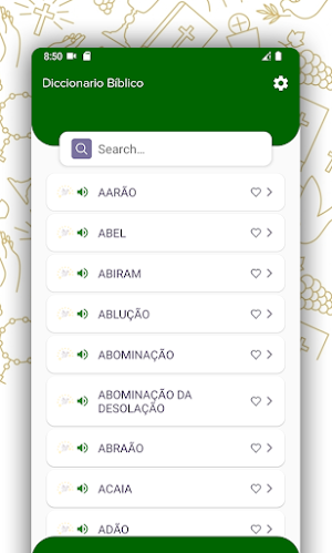 Dicionário Bíblico Screenshot 1