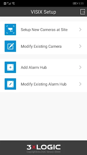 3xLOGIC VISIX Setup Tool Screenshot 3