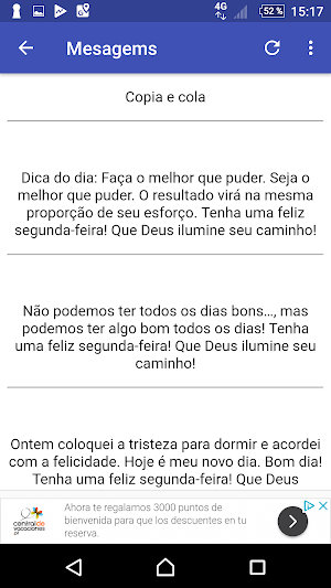 CHUVA DE BÊNÇÃO PARA SEGUNDA-FEIRA Screenshot 3