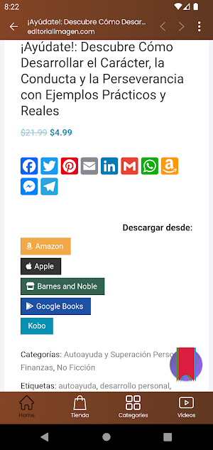 Biblioteca de Libros Autoayuda Screenshot 3