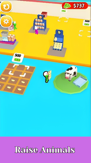 Idle Mini Mall-Market Tycoon Screenshot 3