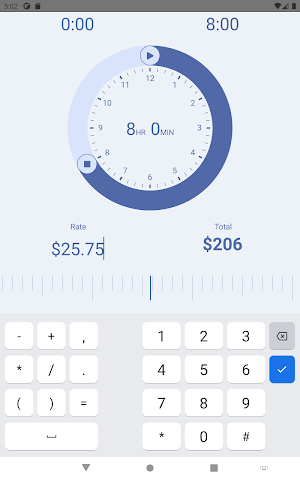 Wage Estimator Screenshot 1