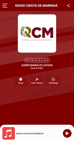 RADIO CRISTA DE MARINGÁ Screenshot 0
