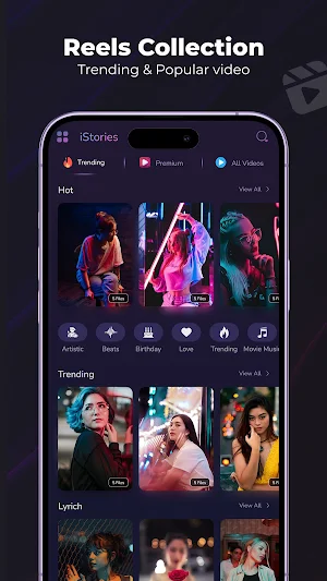 iStories - Video Story Maker Screenshot 1