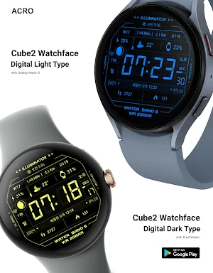 ACRO Cube2 Digital Watchface Screenshot 3