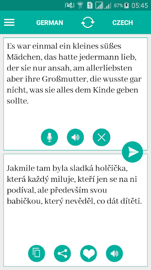 Czech German Translator Screenshot 0