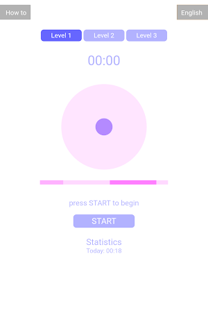 Pufff: Breathing exercises Screenshot 0