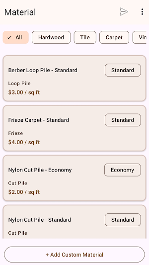Flooring Cost Calculator Screenshot 3