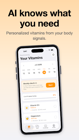 VitaminHelper: AI Supplement Screenshot 1