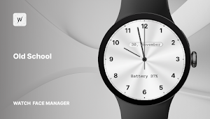 Old School - watch face Screenshot 0