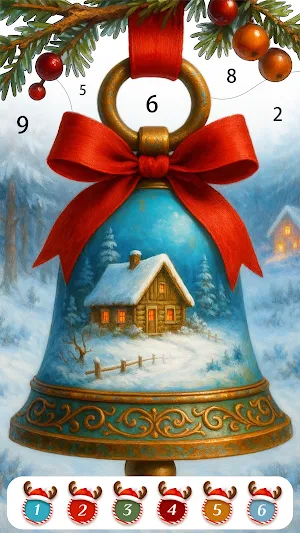 Cozy Christmas Color Screenshot 1
