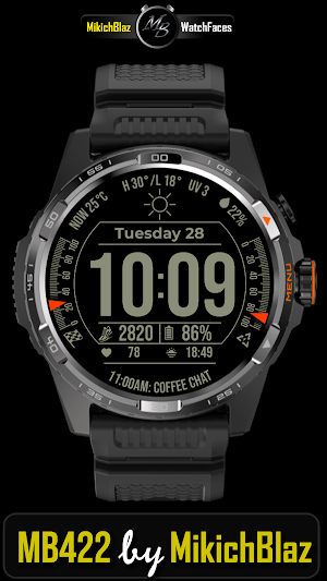 Digital Watch MB422 Screenshot 2