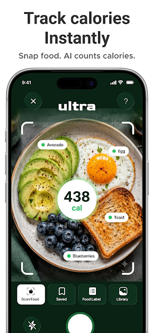 Calorie Counter - Ultra AI Screenshot 0
