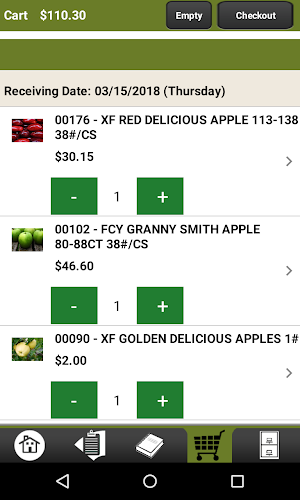 Greenleaf Ordering App Screenshot 3