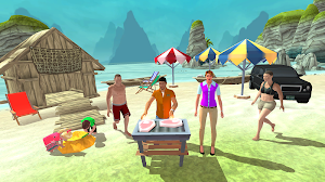 Happy Family Summer Fun Virtual Life Adventure Screenshot 0