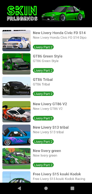 Skin FRLegends Livery Mod Screenshot 3