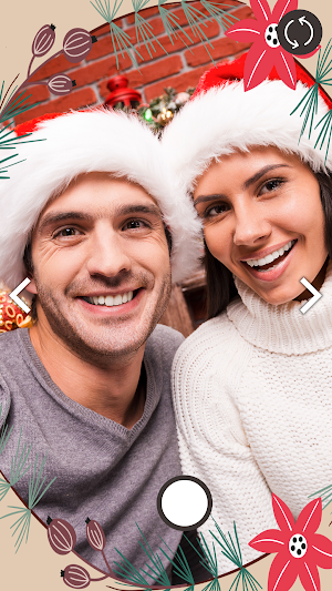 Mistletoe Christmas Selfie HD Screenshot 2