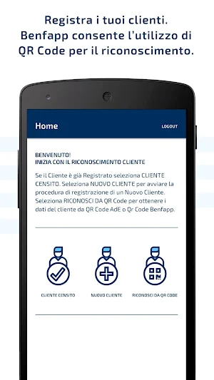 Benfapp Professionisti Screenshot 1