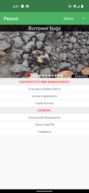 MyIPM for Row Crops Screenshot 2