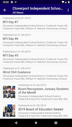 Cloverport Independent School District Screenshot 1