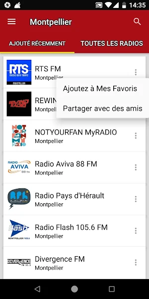 Radios de Montpellier - France Screenshot 1