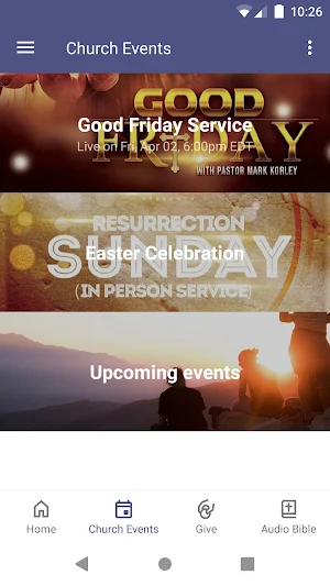 Abundant Life World Ministries Screenshot 1