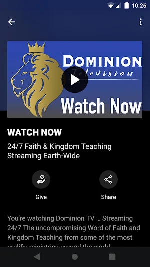 Dominion TV Screenshot 2